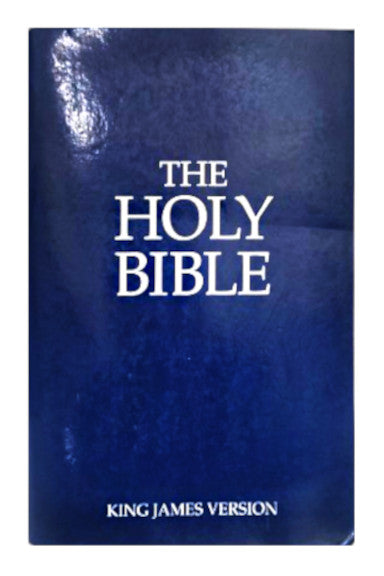 KJV Bible (Blue) Paperback